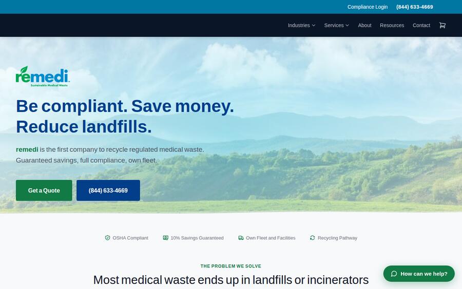 Remedi website